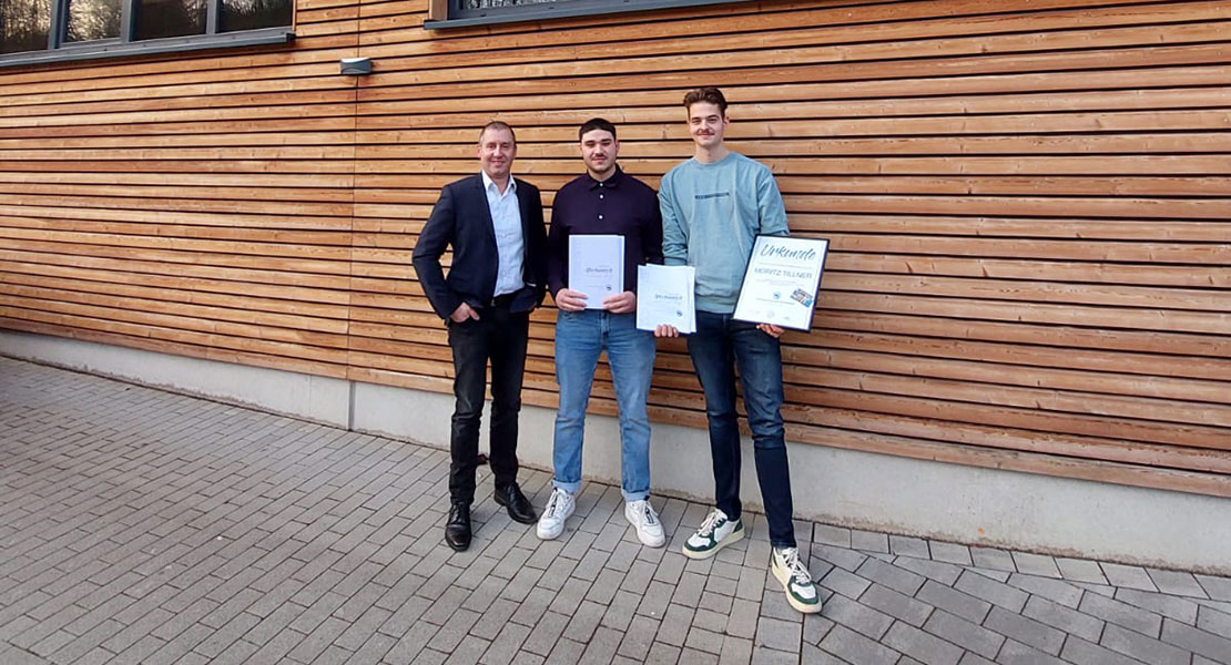 Freisprechung unserer Azubis mit großem Erfolg!